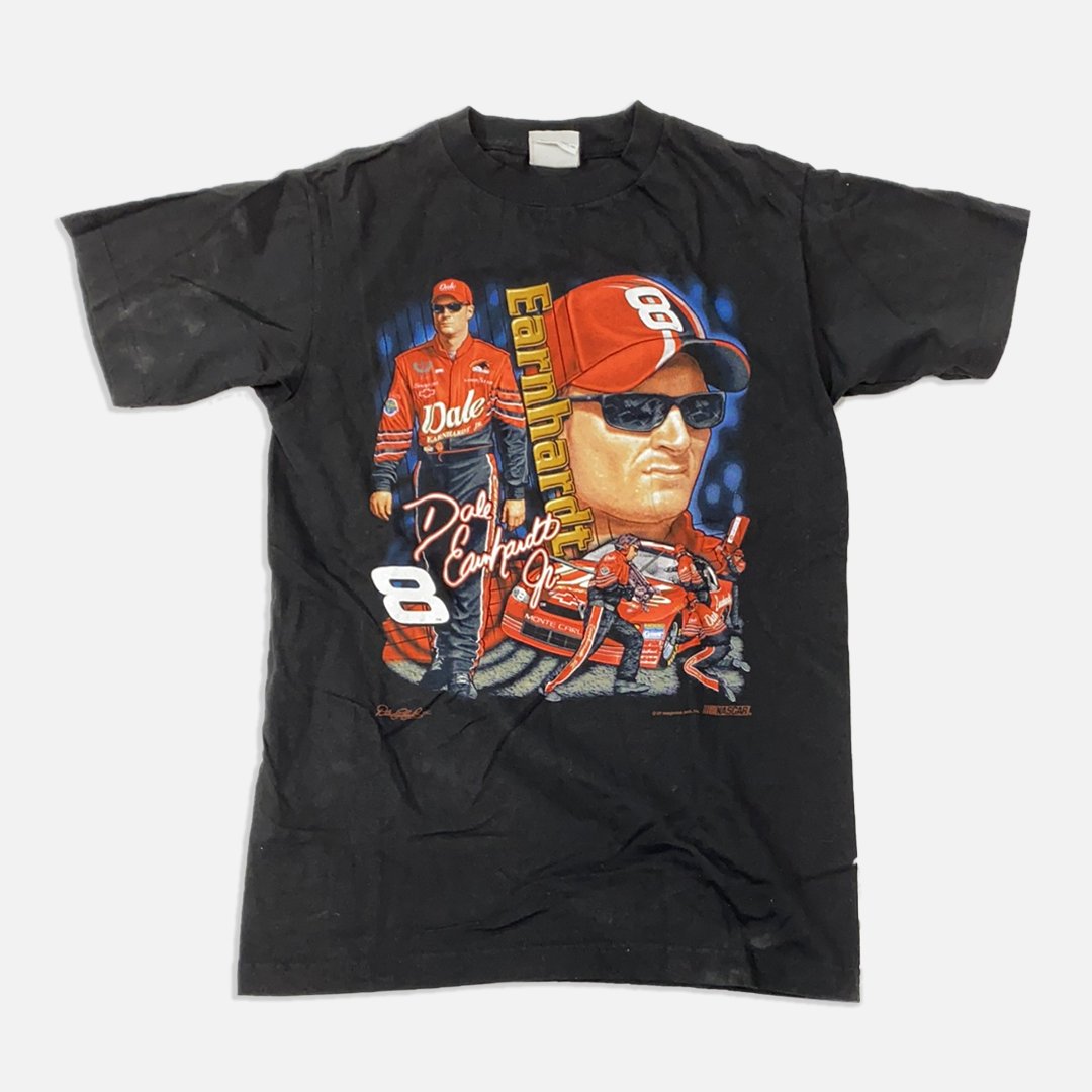USA製 激レア 90s NASCAR ビッグシルエット ブラック 黒 Tシャツ 90s NASCAR×BATMAN×McDonald's T-shirt Lsize / バットマン
