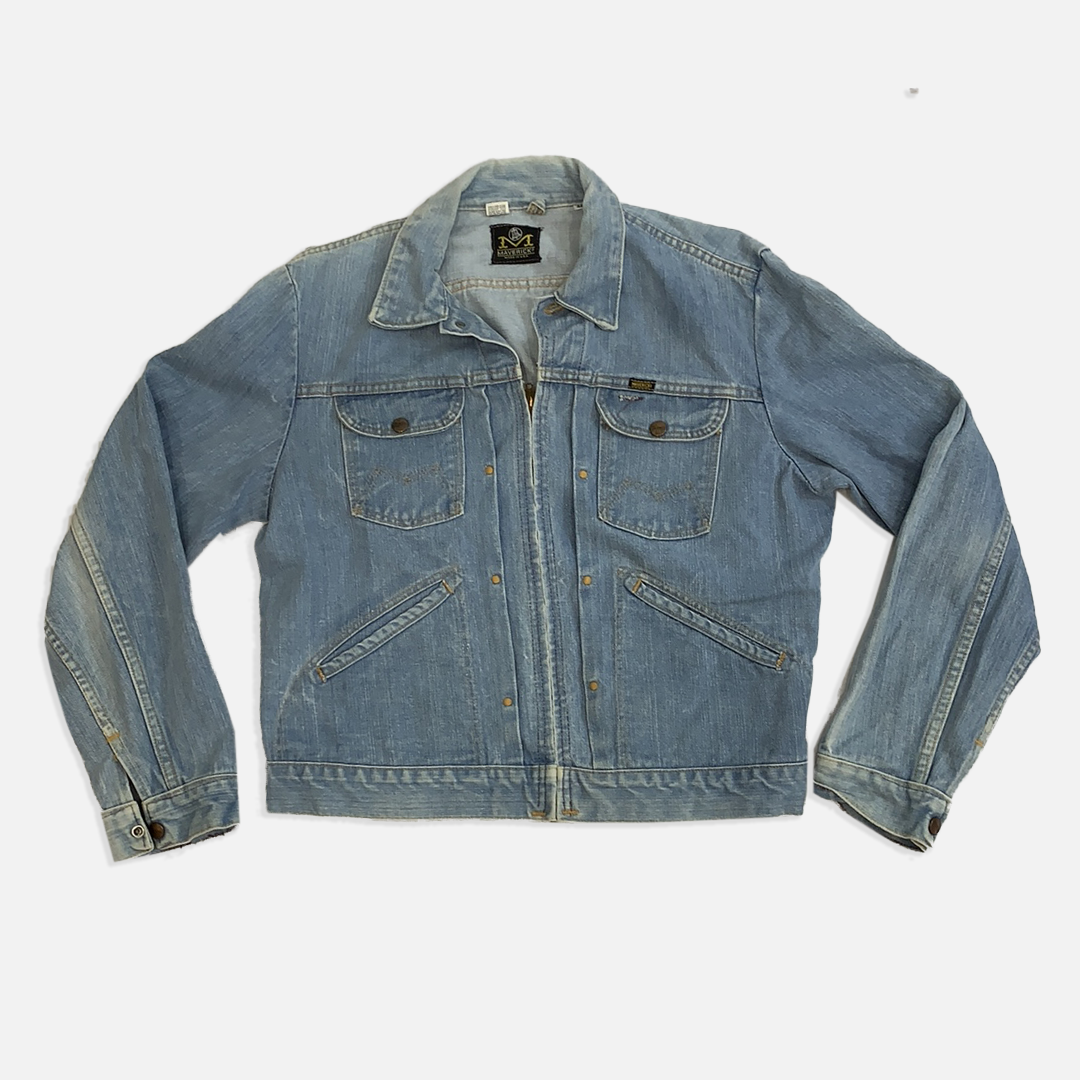 Vintage Maverick Denim Jacket The Era NYC Vintage Maverick Denim Jacket The Era NYC