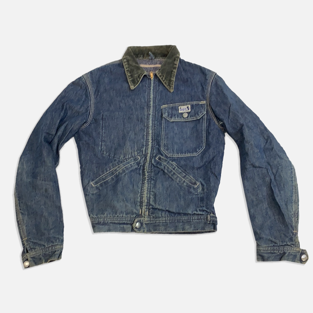 Vintage Hercules Denim Zip Up Jacket