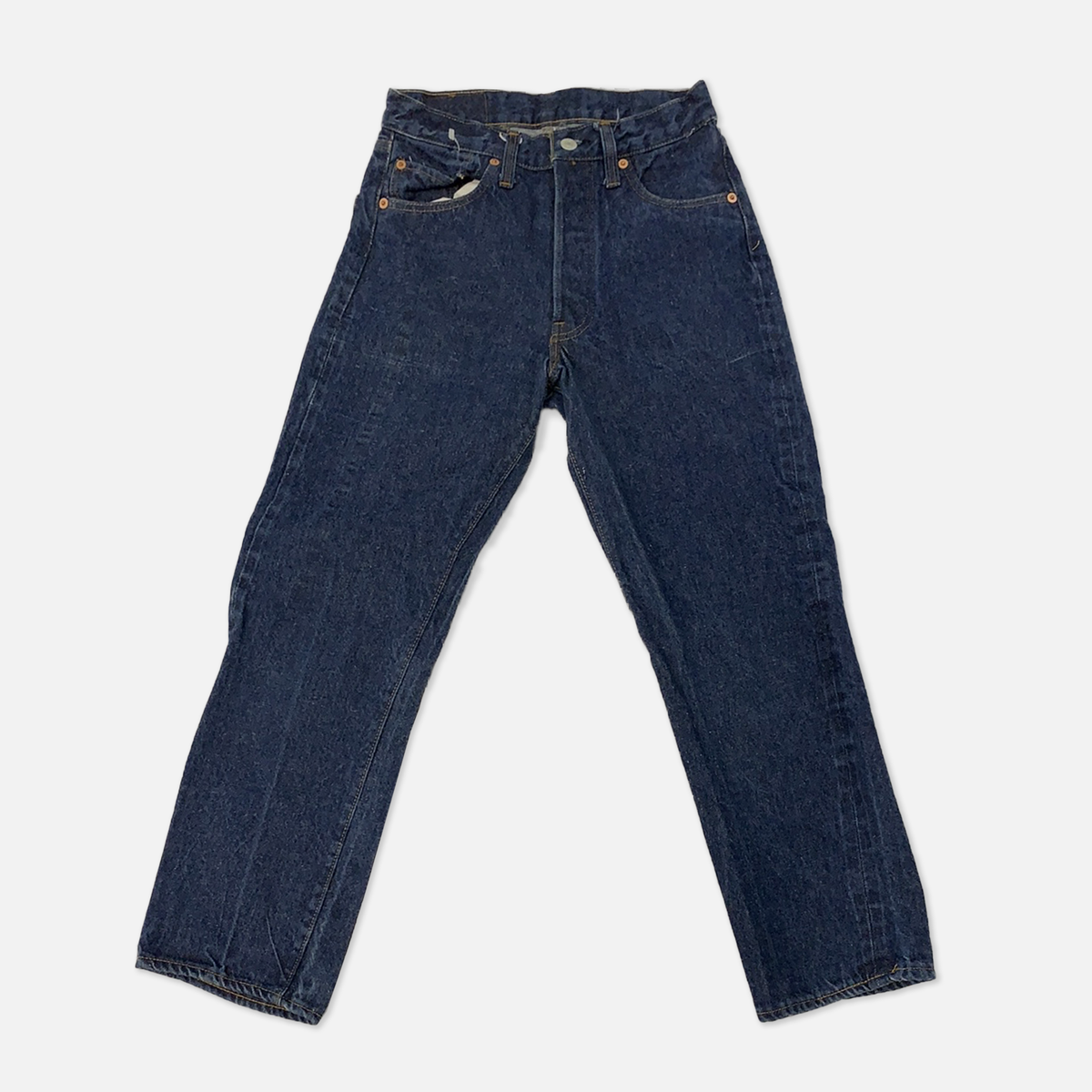 Vintage Levi's Selvedge 501 Denim Jeans - W24 – The Era NYC Vintage Levi's Selvedge 501 Denim Jeans - W24 – The Era NYC