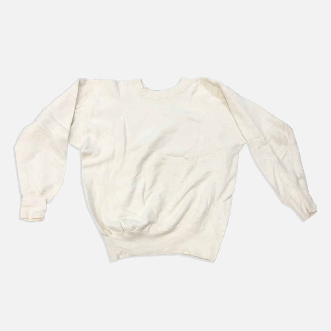 White online vintage sweater
