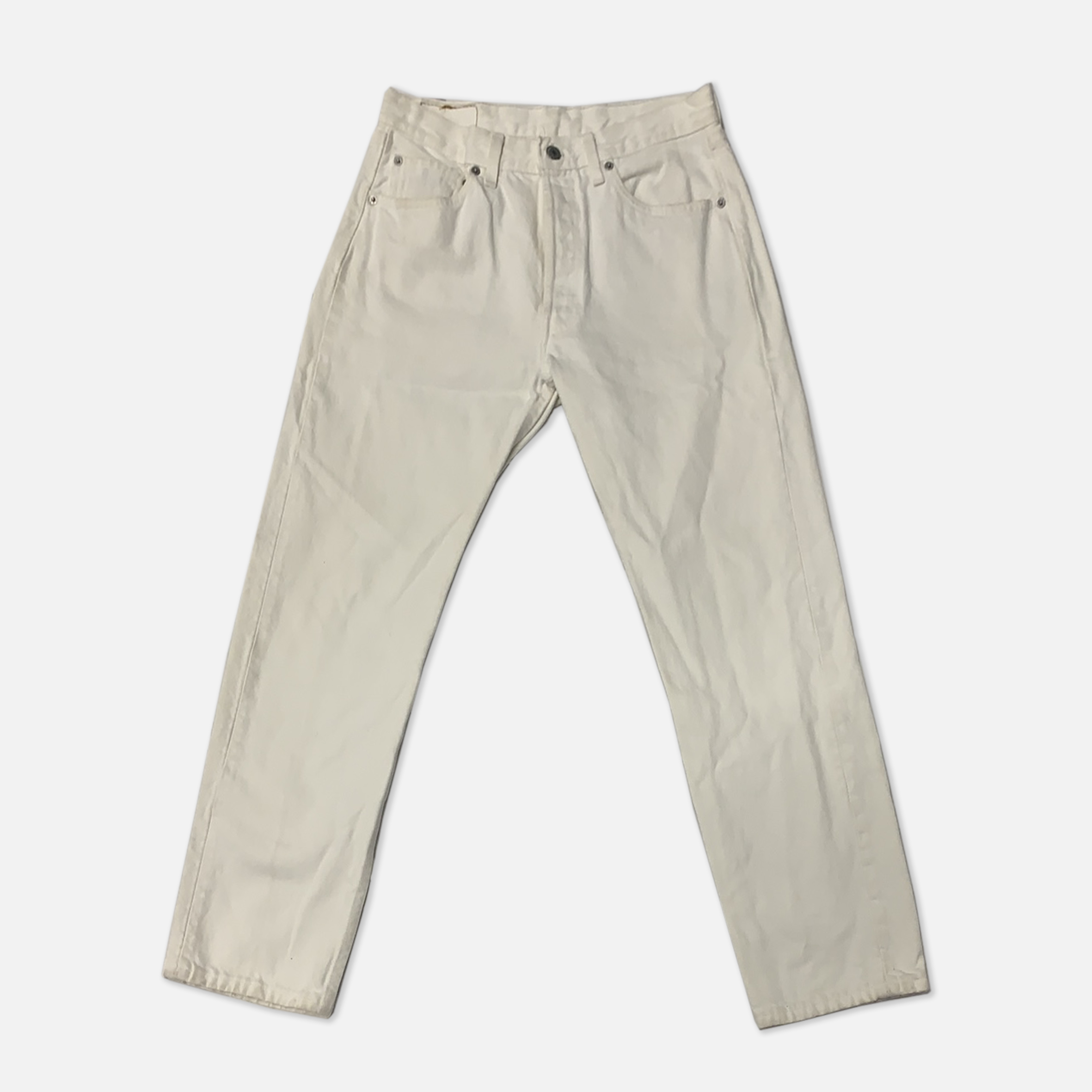 Levi's Vintage 501 White Denim Jeans - W32 – The Era NYC