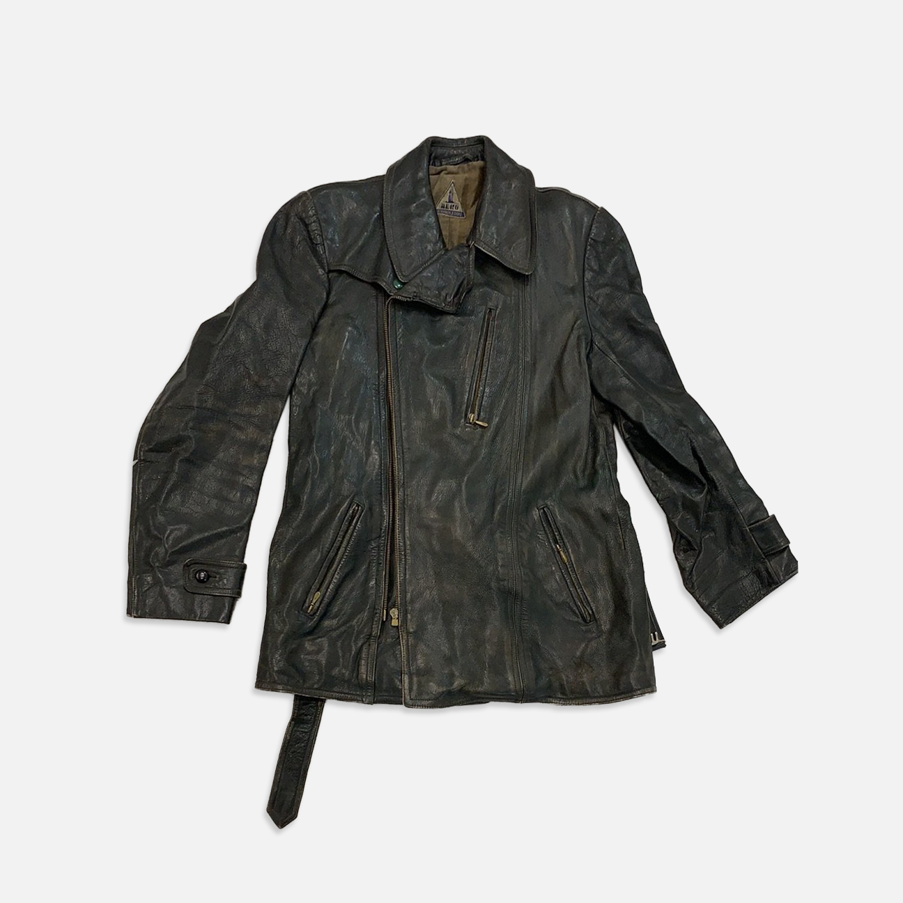 ジャケット・アウター vintage 60s AERO zip UK leather jacket Vintage Aero Lederbekleidung leather jacket – The Era NYC