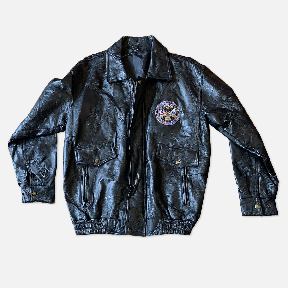 Vintage U.S Army leather jacket – The Era NYC