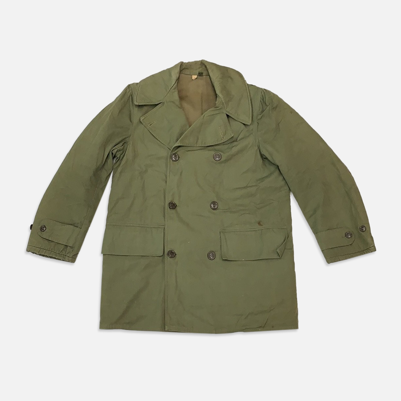 アートピース1920s〜30s  ARMY double jacket Vintage 1940s WWII US Army 2nd Pattern Tanker Jacket ~ Size