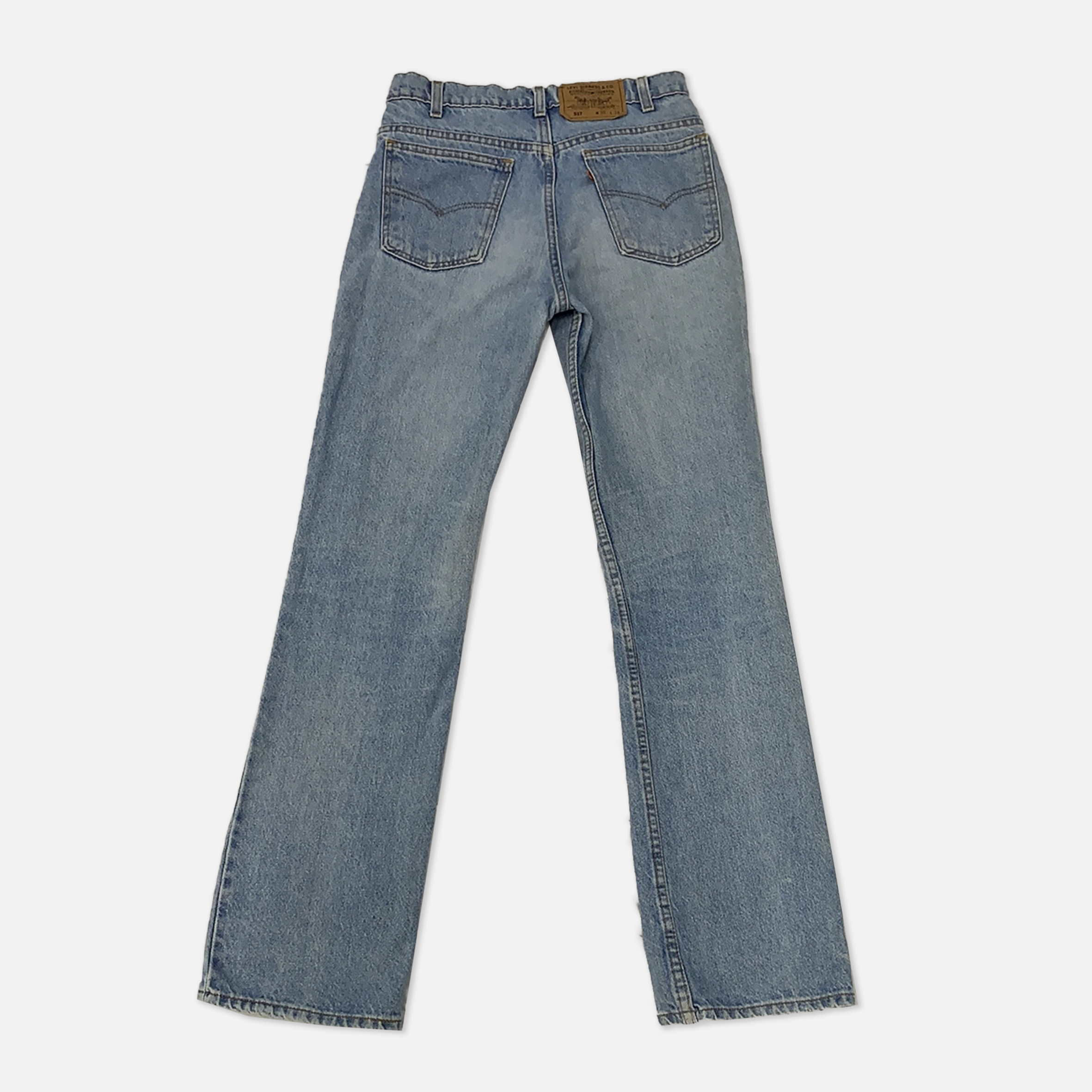 Vintage Levi's 517 Orange Tab Denim Jeans - W30 – The Era NYC