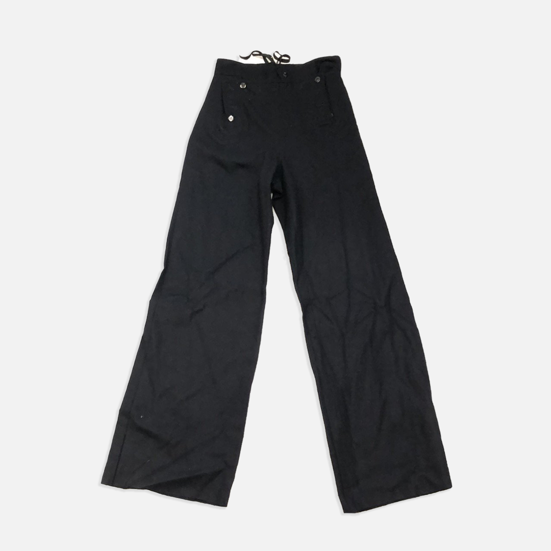 Black Vintage American Combat Pants