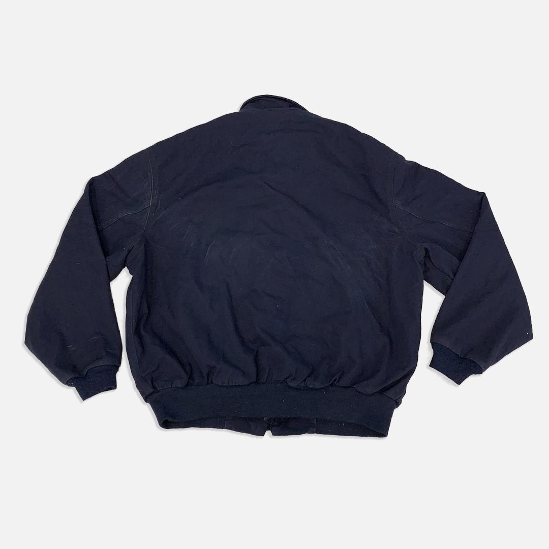 【909】アナイ　スラブジャガードクルージャケット　濃紺　38 909】アナイ スラブジャガードクルージャケット 濃紺 38 バートル 9091