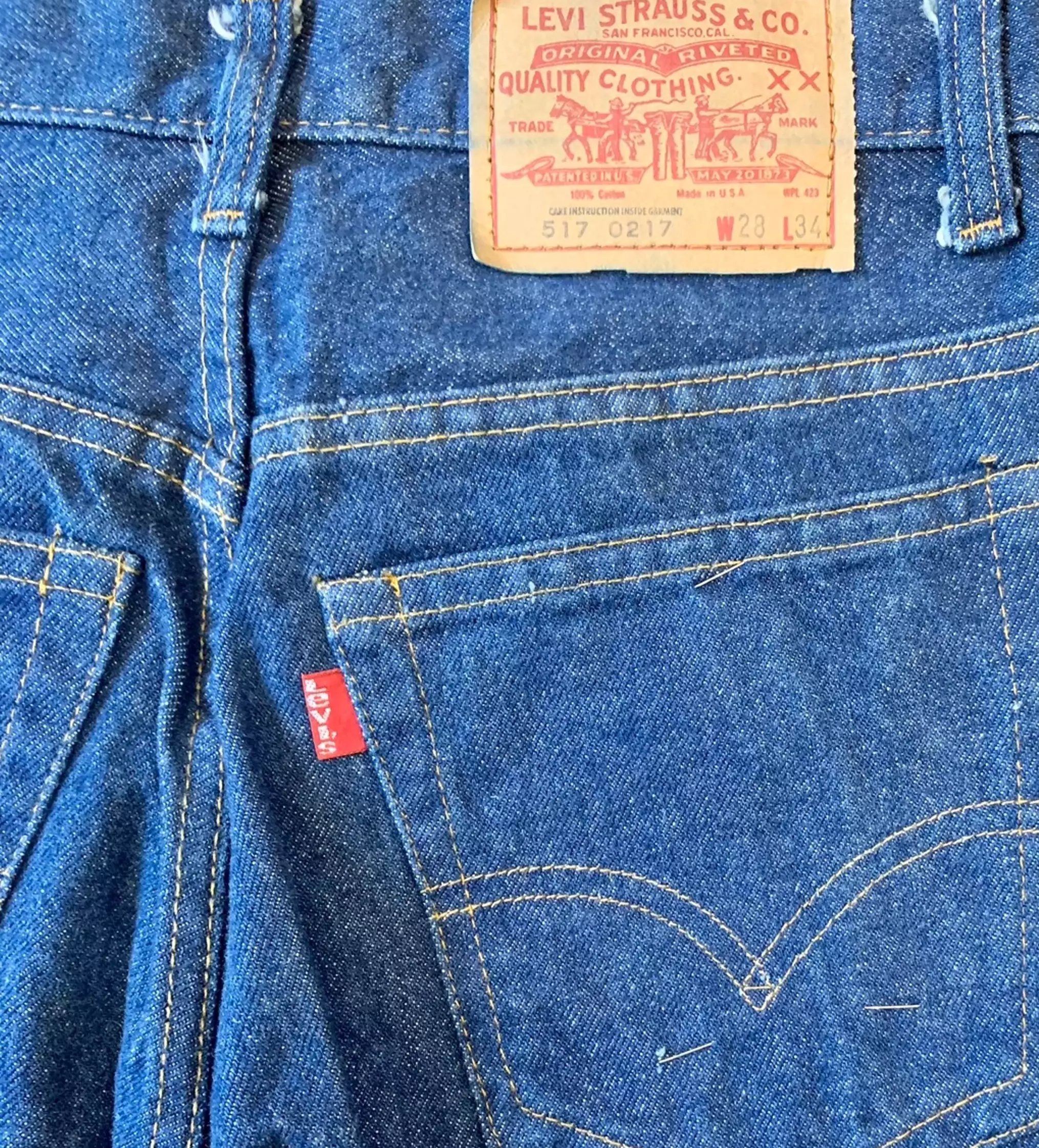 Levi's 517 vintage jeans 1960s-70s – The Era NYC