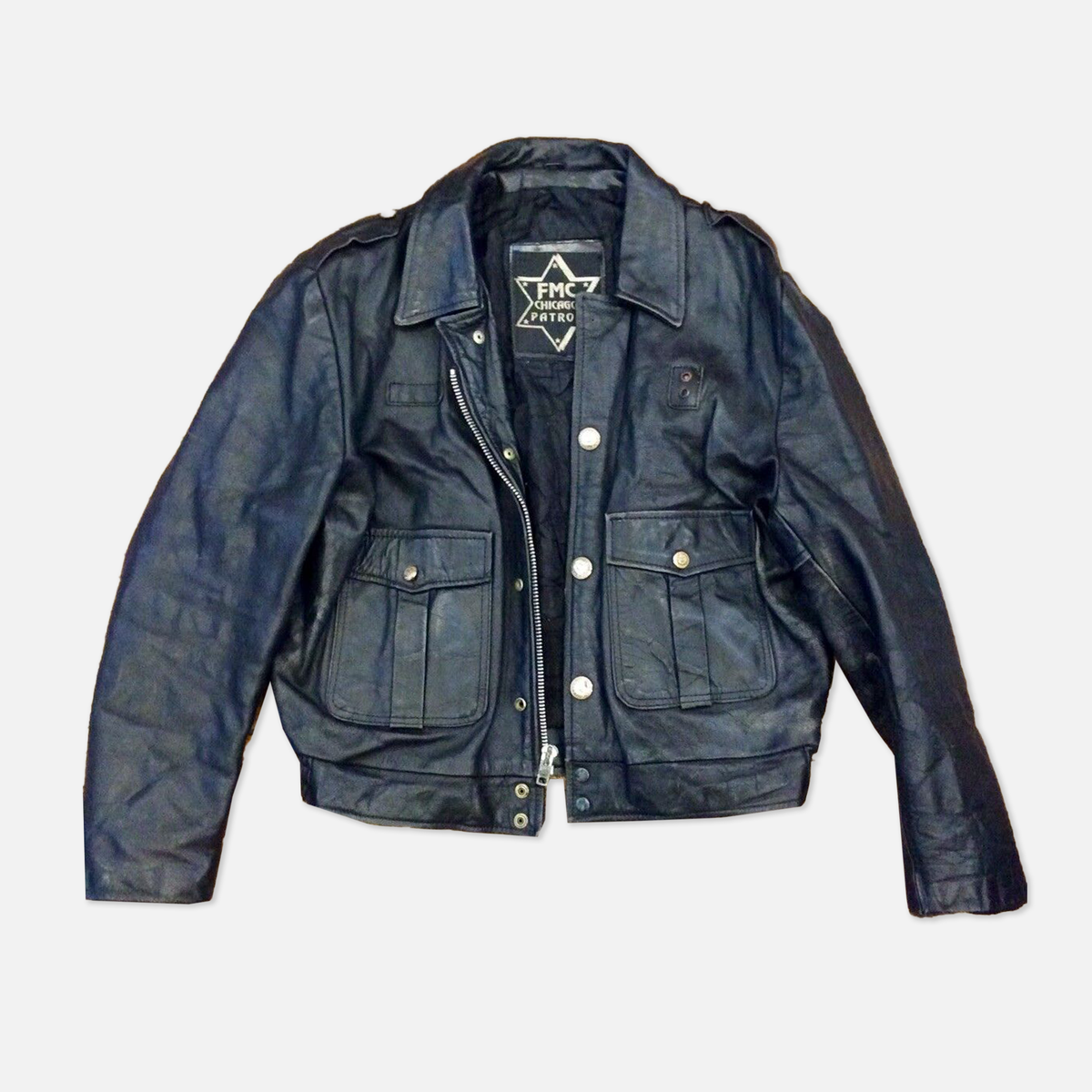 Fmc leather outlet jacket