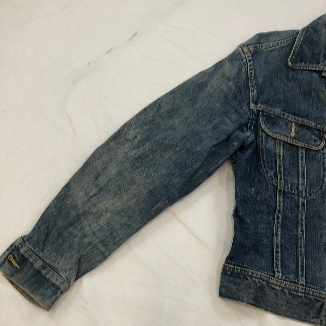 Vintage Lee 101-J union made Sanforized Denim Jacket – The