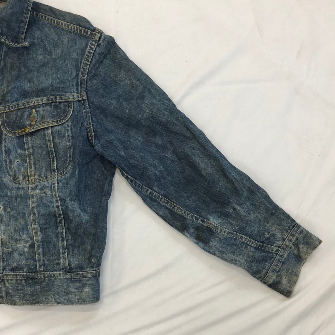 Vintage Lee Union Made Sanforized Denim Jacket 101-J – The Era NYC