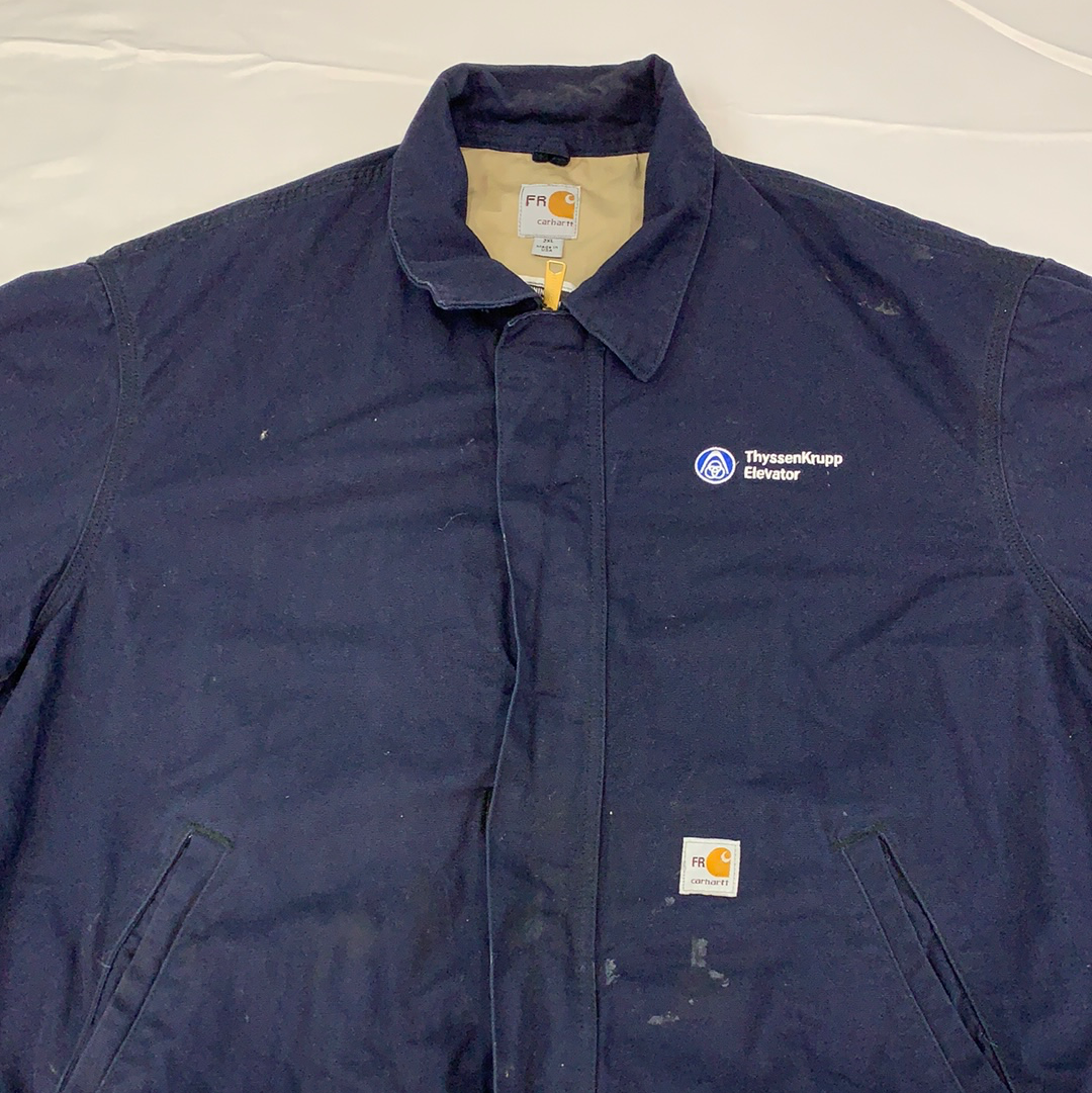 Vintage Carhartt hotsell Navy Jacket