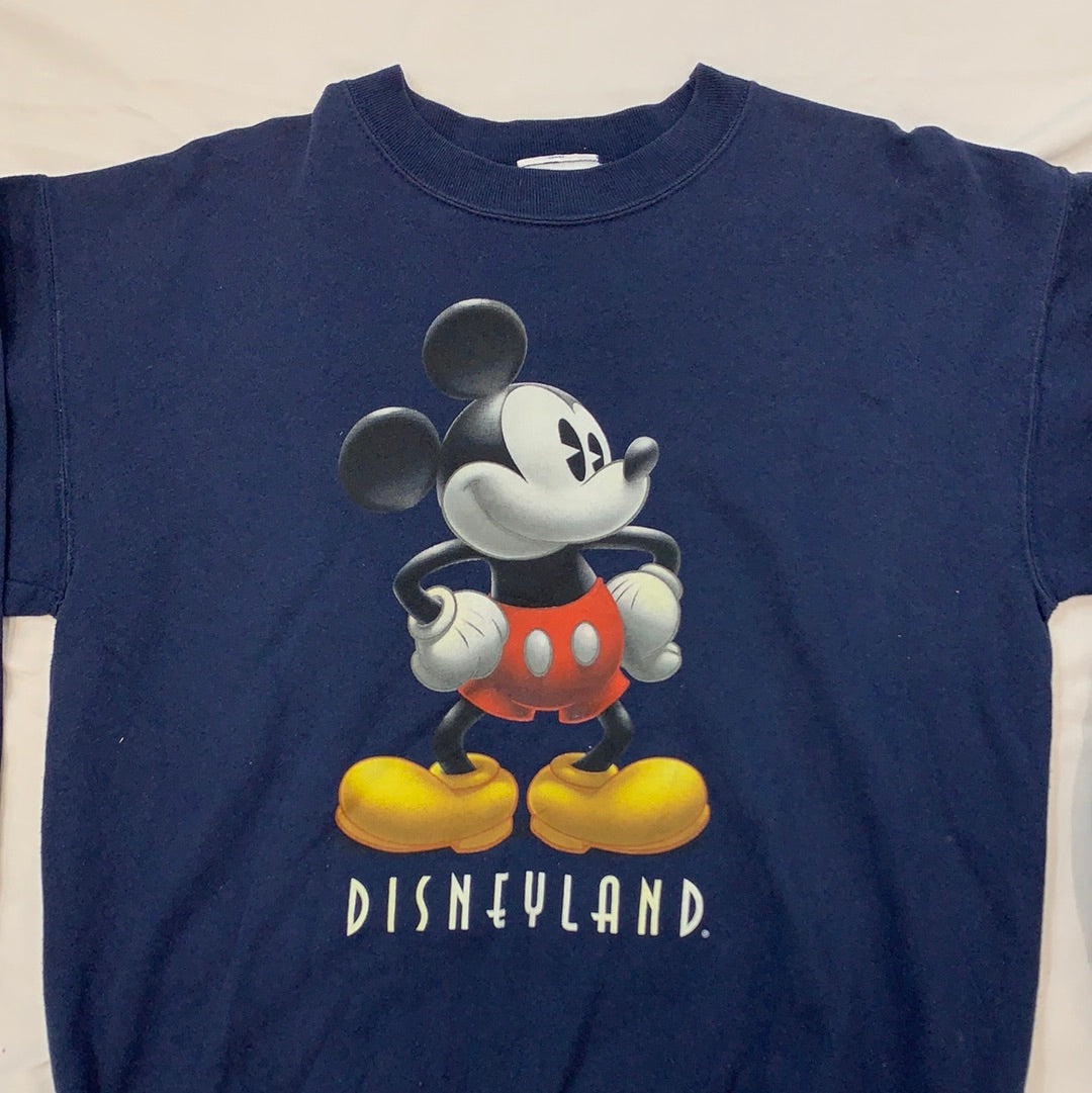 Vintage Disneyland Crewneck Short store Sleeve