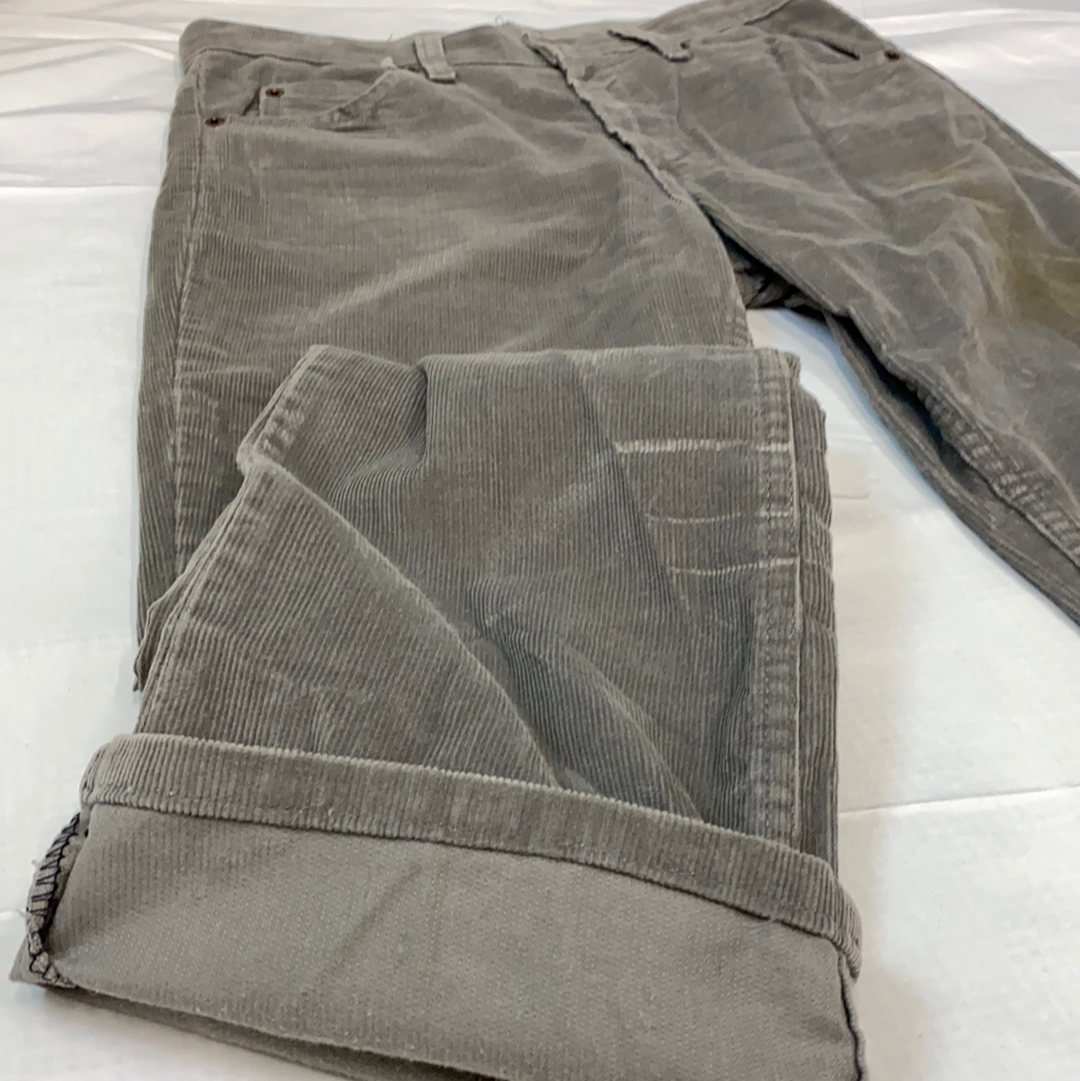 Vintage 1960s-1980s 517 Levi's Grey Corduroy Pant - W30