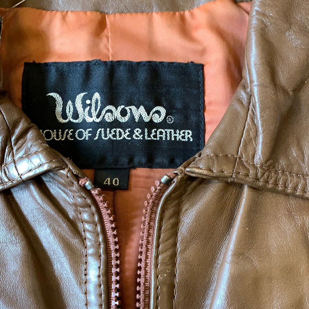 Wilson leather shop suede jacket