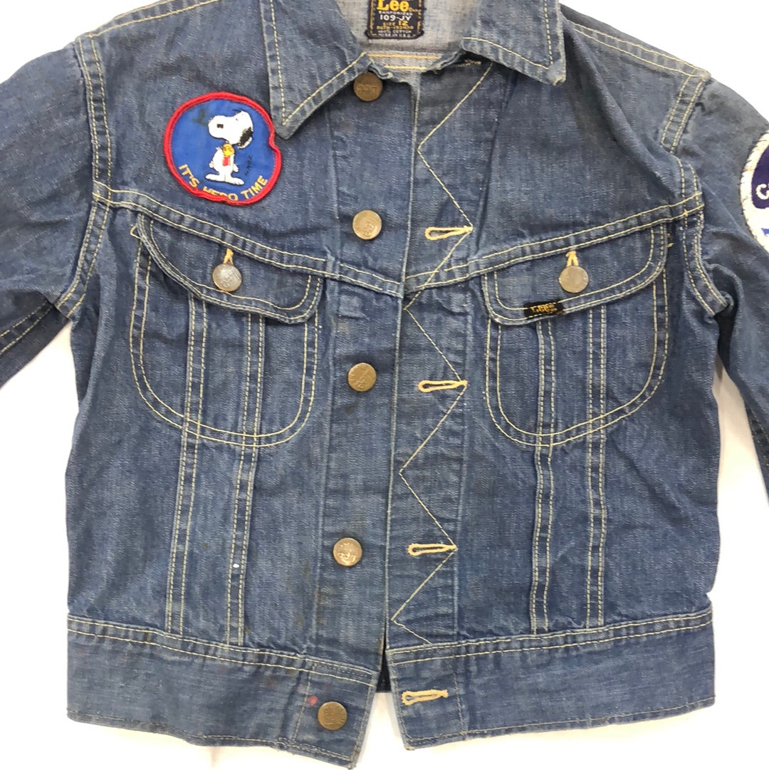 Peace Denim Jacket, Vintage Lee Jacket
