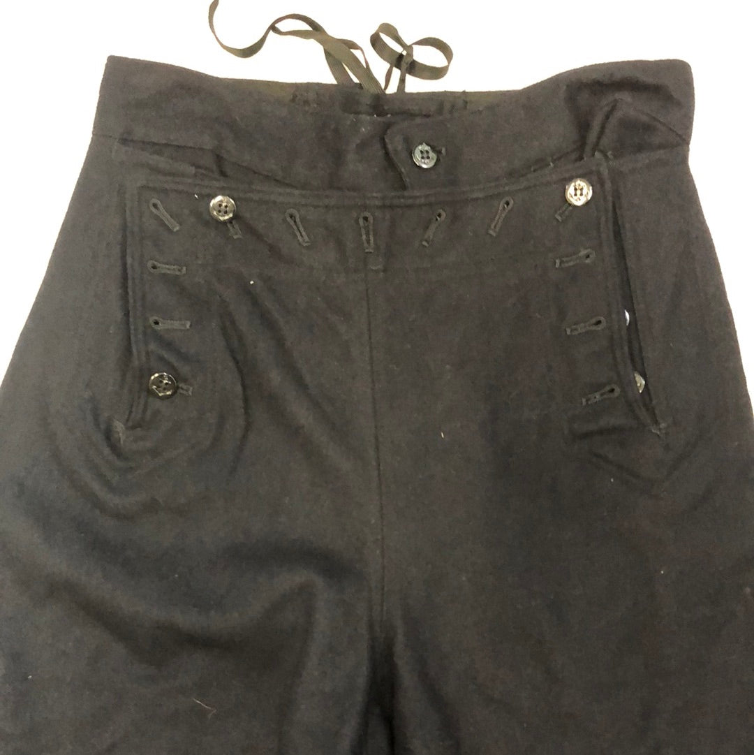 Black Vintage American Combat Pants main image 0