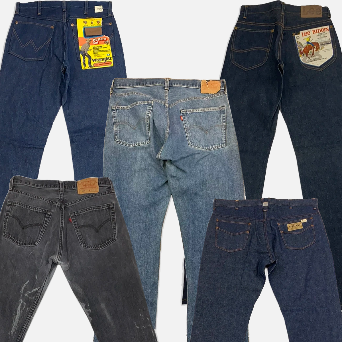 WRANGLER & LEE Jeans for women and men wholesale