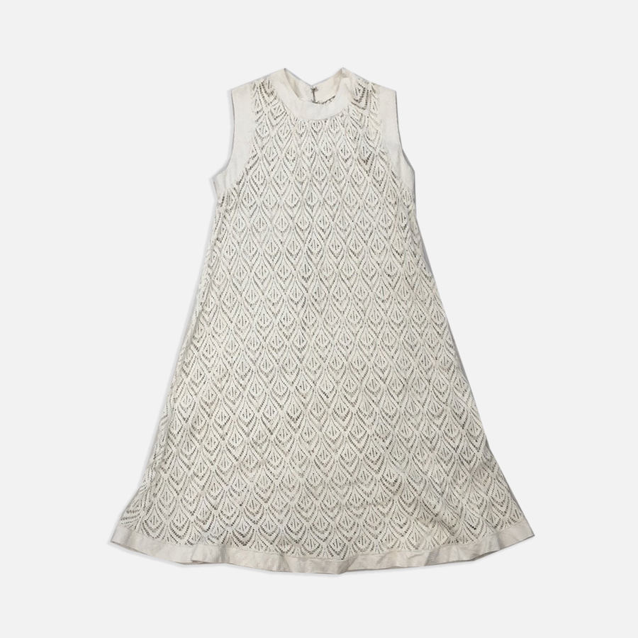 Vintage Lace White Dress