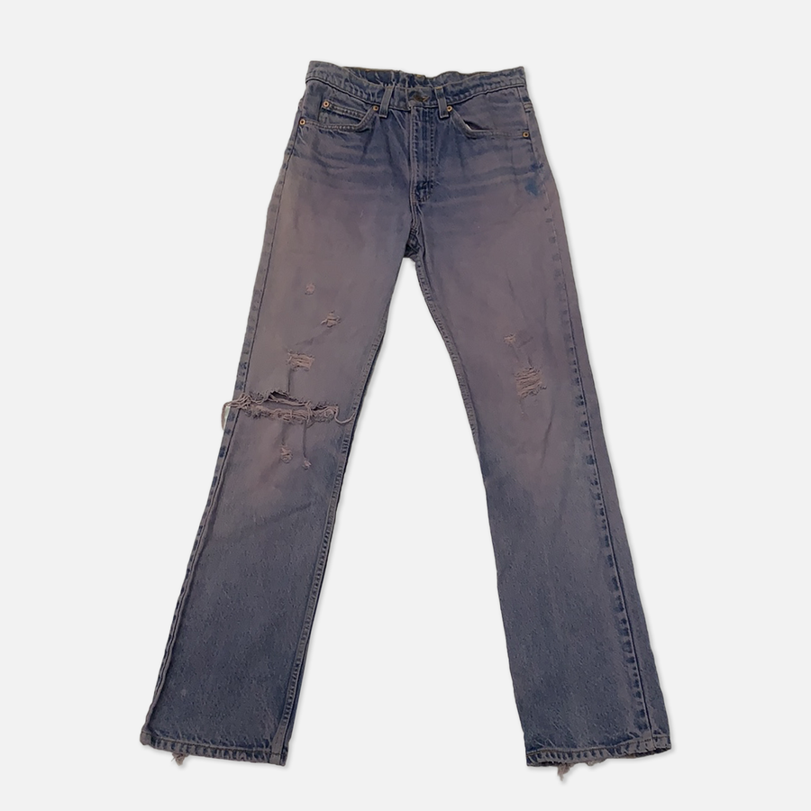 Levi's 1980 Vintage Purple Wash Distressed Jeans - W31 - The Era NYC