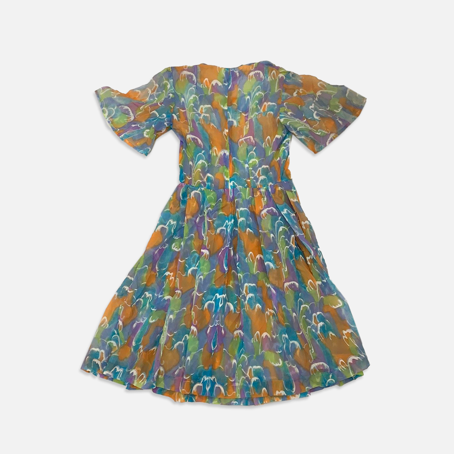 Vintage Multi Color dress