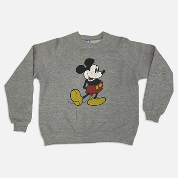 Vintage Mickey Mouse Grey Crewneck Sweater