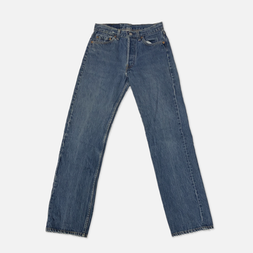 Vintage Levi’s 501 Blue Button Fly Denim Jeans - W28 - The Era NYC