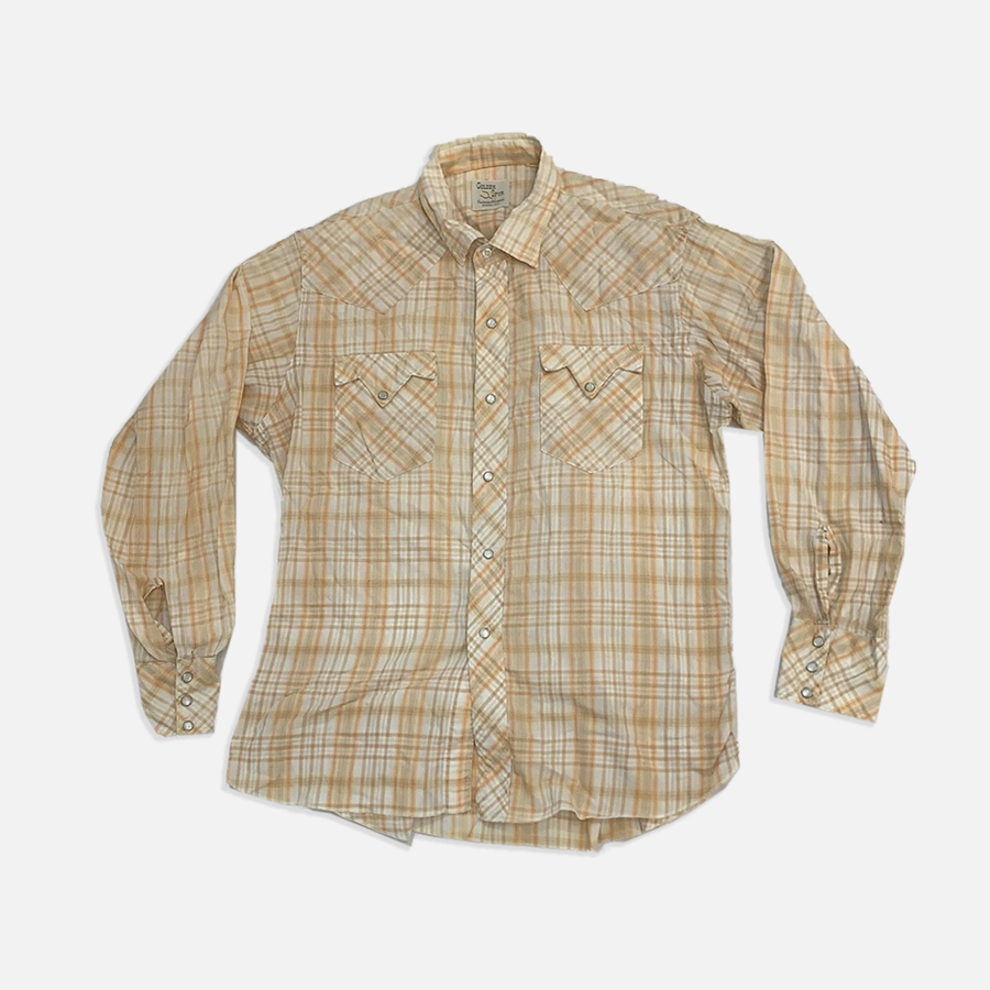 Vintage Golden Spur button up shirt