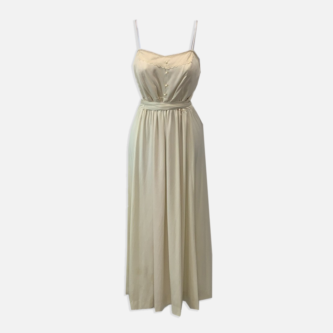 vintage cream dress Vintage cream dress
