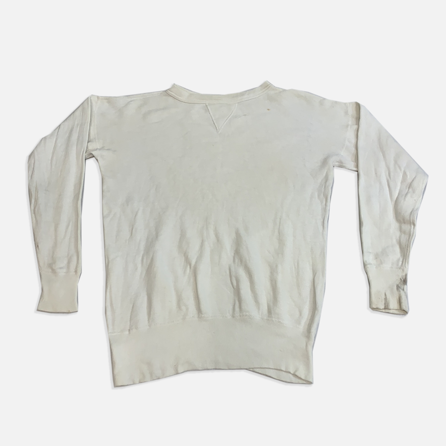 Vintage Cream Crewneck Sweater