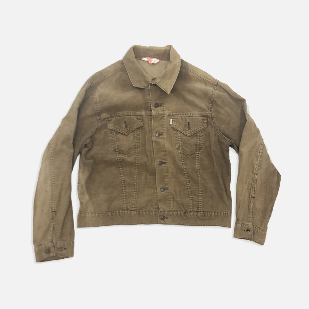 Vintage Levi's Dark Orange Wash Corduroy Jacket – The Era NYC