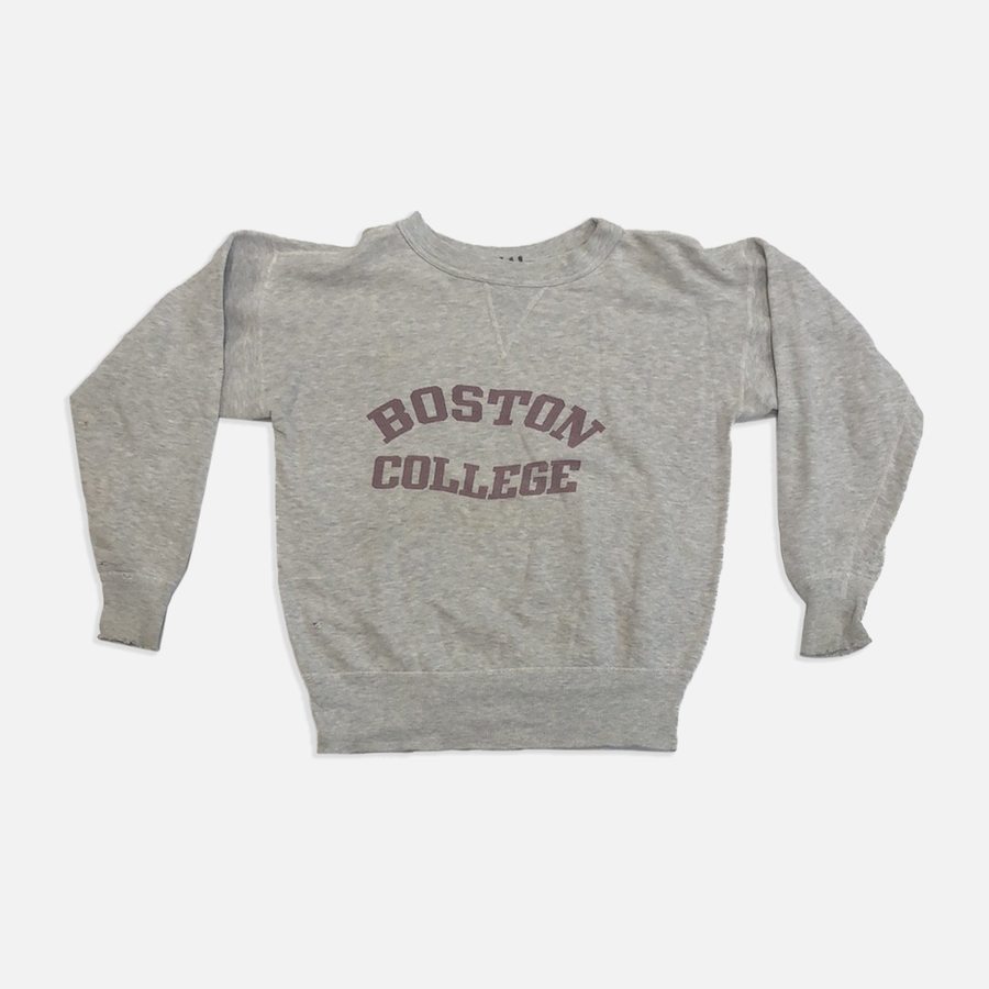 Vintage Boston College Sweatshirt Boston Crewneck Boston 