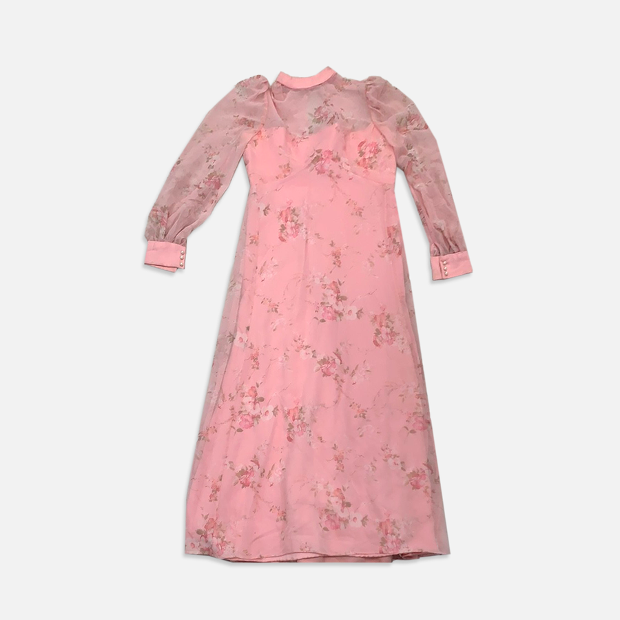 Vintage pink dress