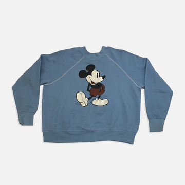 Vintage Mickey Mouse Blue crewneck sweater