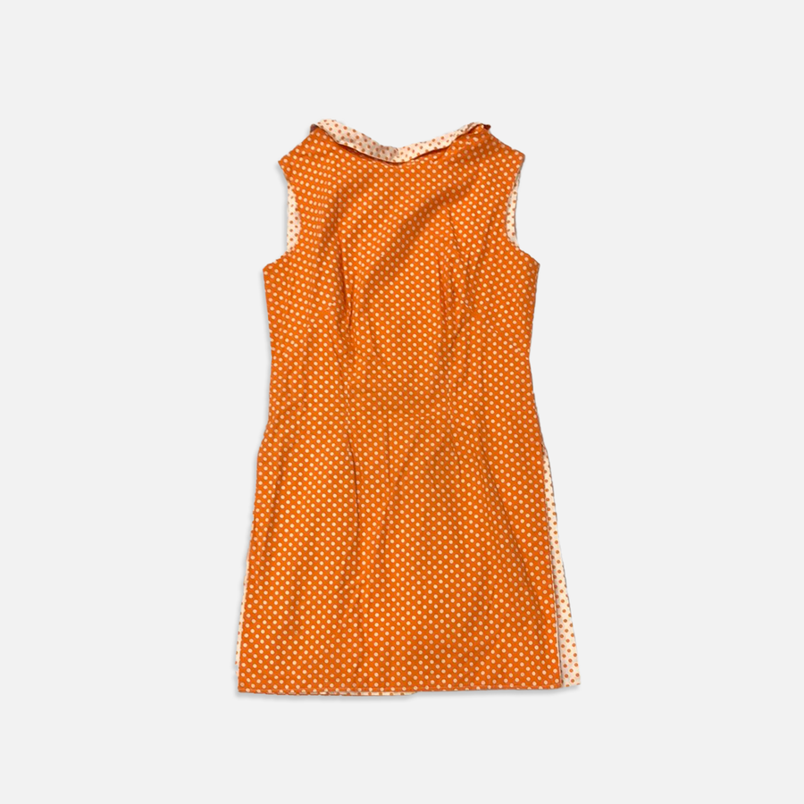 Vintage Orange Reversible Dress