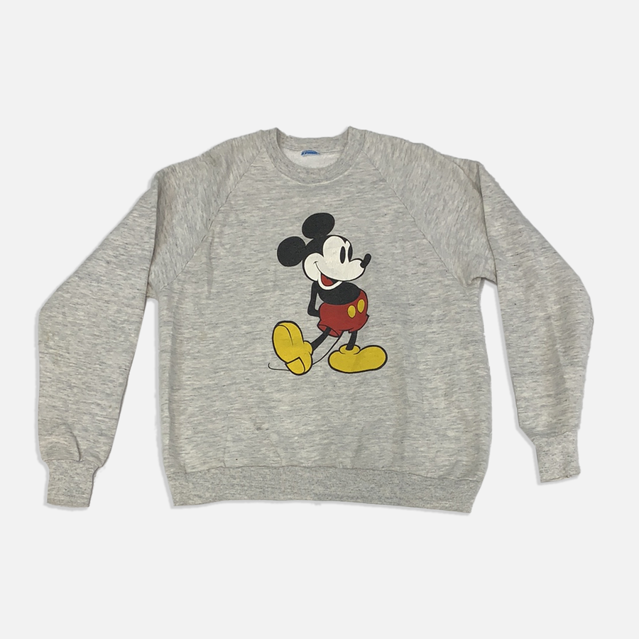 Vintage Mickey Mouse Grey crewneck sweater