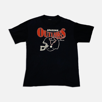 Vintage Arizona Outlaws 1983 Black T Shirt