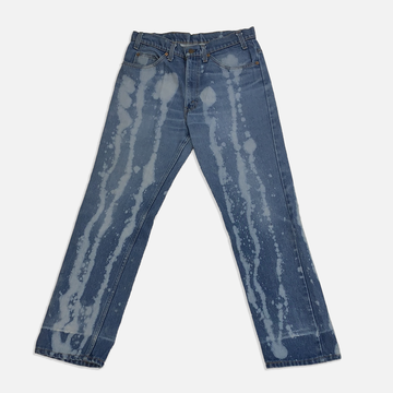 Vintage Levi’s Custom Bleached Denim Jeans - 32in