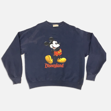 Vintage Mickey Mouse Navy Blue crewneck sweater