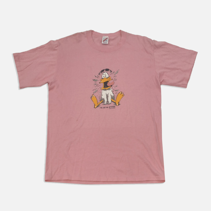Vintage Salmon Pink T Shirt