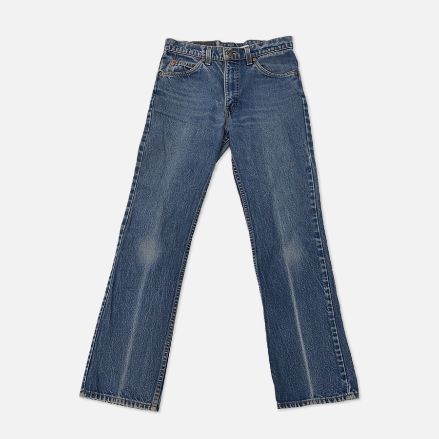 Vintage Levi's 517 Blue Wash Denim pants Orange Label- W30 – The Vintage Levi's 517 Blue Wash Denim pants Orange Label- W30 – The