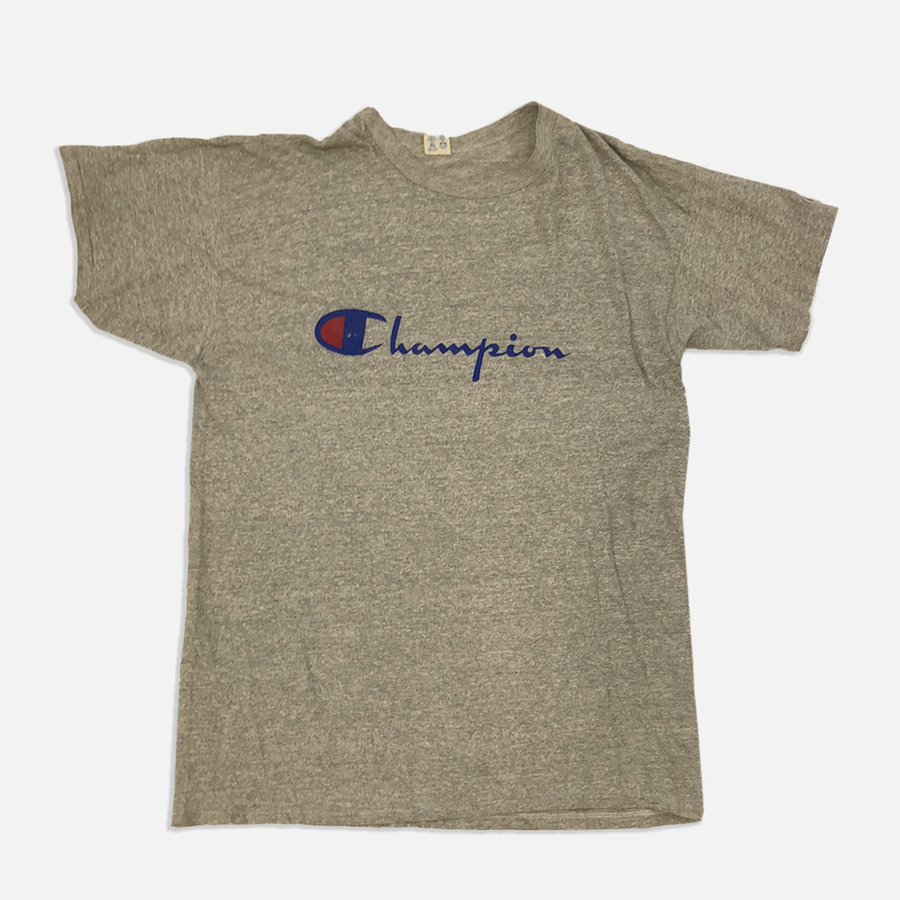 Vintage Champion Grey T Shirt