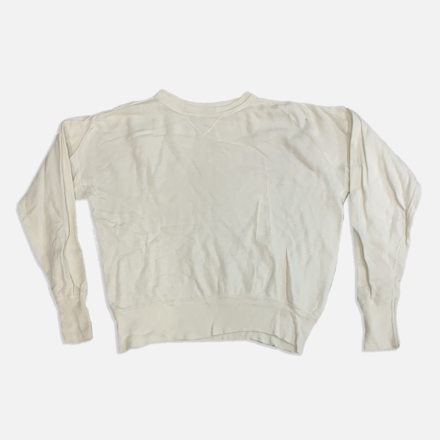 Vintage Cream Crewneck Sweater