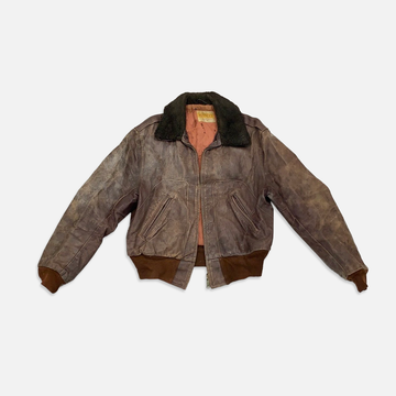 Vintage Penney’s genuine horsehide leather jacket