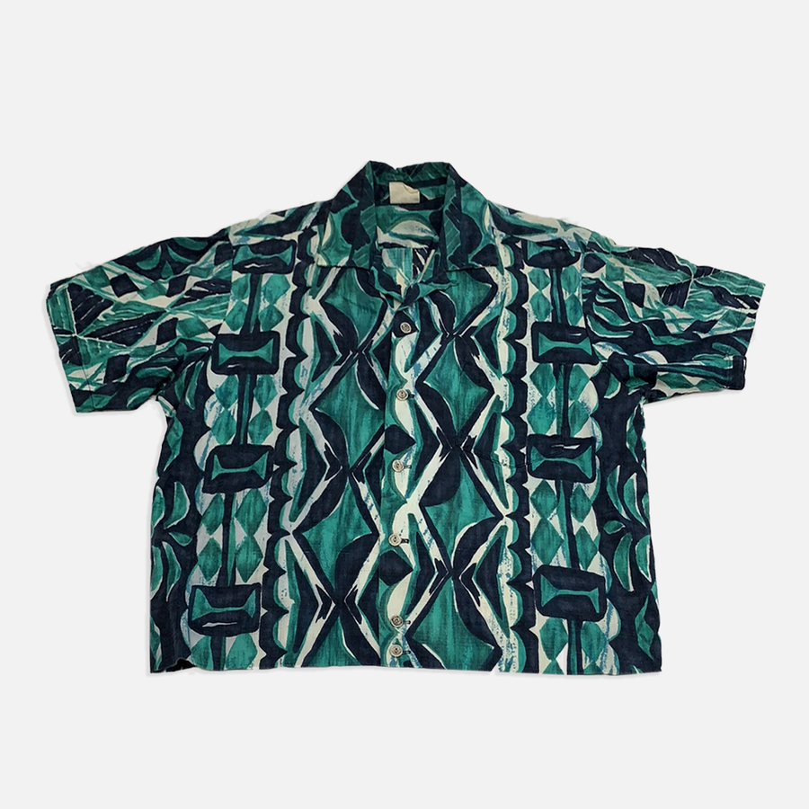 Vintage Lehua Hawaiian button up shirt