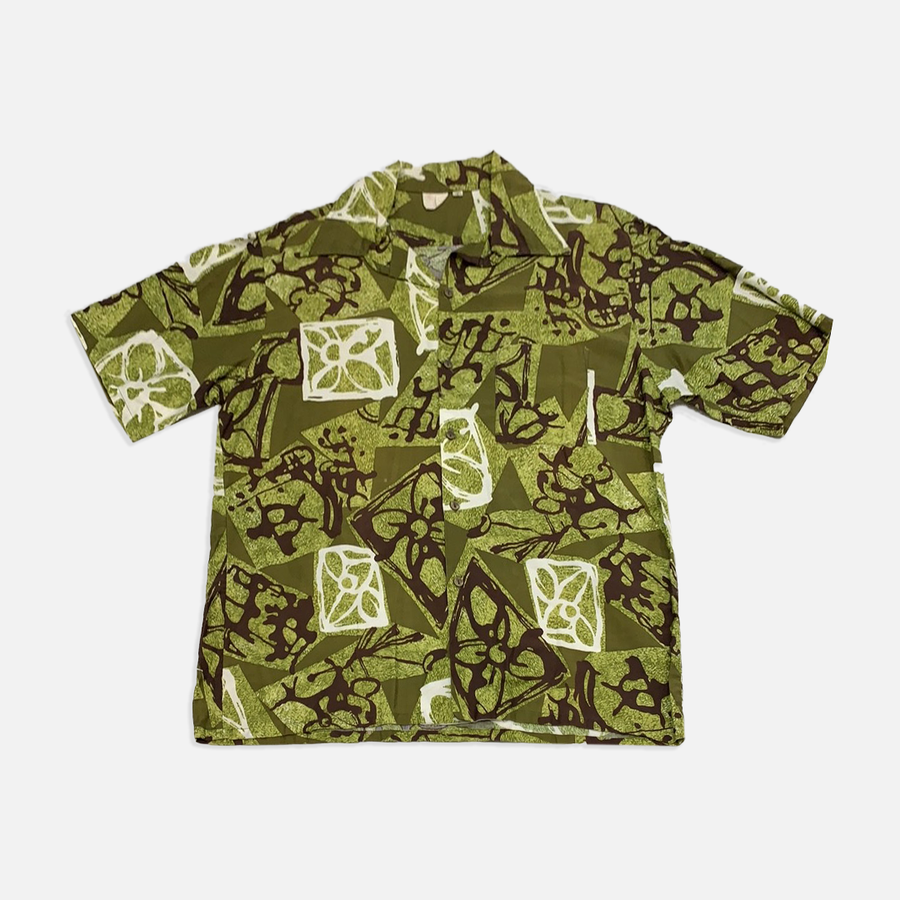 Vintage Hawaiian short sleeve button up shirt