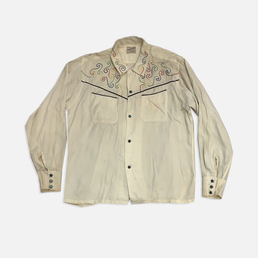 Vintage Westerner by Fleetline button up shirt