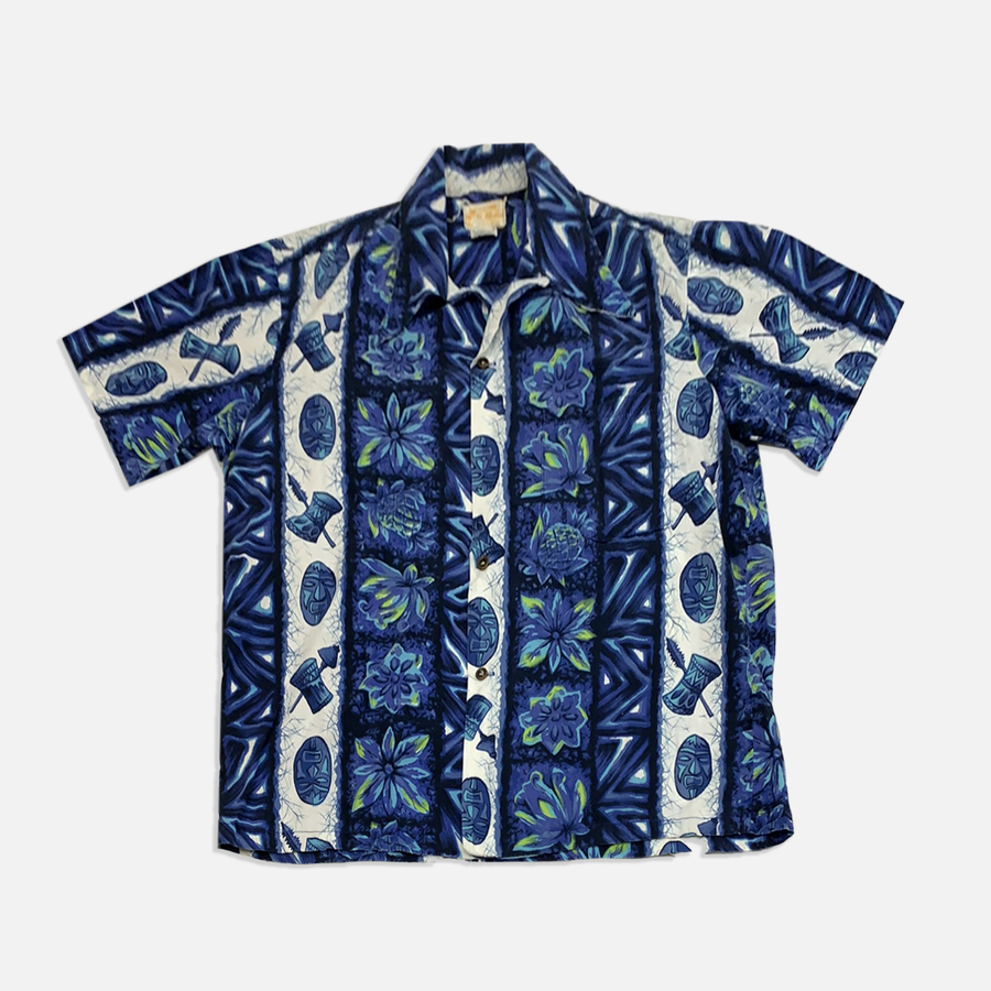 Vintage Ui-MaiKai Hawaiian short sleeve button up
