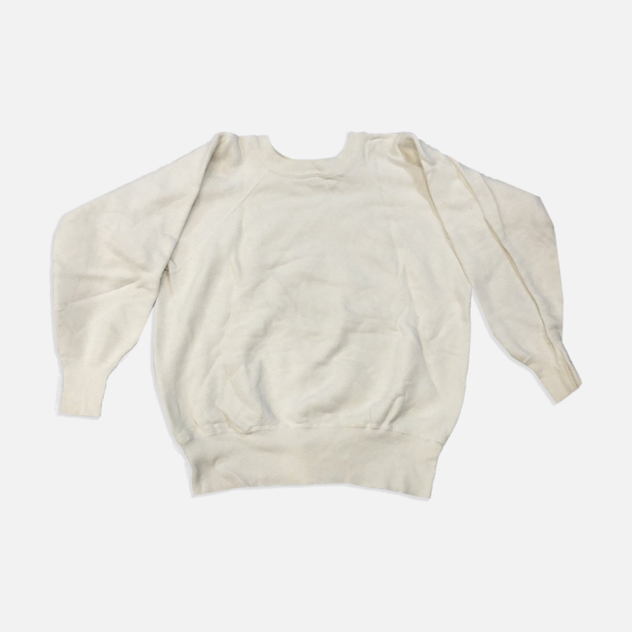 Cream crew neck on sale sweatshirt